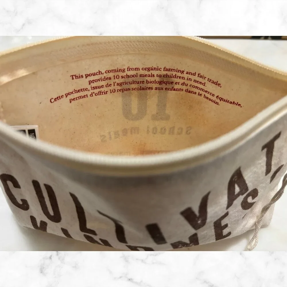 CLARINS Skincare Cosmetic Bag - Cultivate Kindness